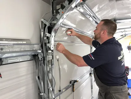 Noisy Garage Door Fix in Coventry, CT